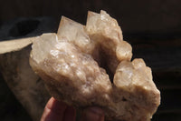 Natural Smokey Quartz Clusters x 2 From Luena, Congo