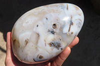 Polished Dendritic Agate Standing Free Form x 1 From Madagascar