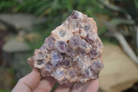 Natural Sugar Amethyst Clusters x 2 From Solwezi, Zambia