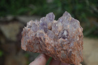 Natural Sugar Amethyst Clusters x 2 From Solwezi, Zambia