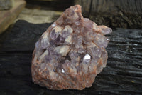 Natural Sugar Amethyst Clusters x 2 From Solwezi, Zambia