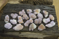 Natural Amethyst / Ametrine Spirit Quartz Clusters x 24 From Boekenhouthoek, South Africa