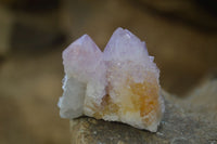 Natural Amethyst / Ametrine Spirit Quartz Clusters x 24 From Boekenhouthoek, South Africa