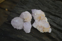 Natural Amethyst / Ametrine Spirit Quartz Clusters x 24 From Boekenhouthoek, South Africa