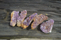 Natural Amethyst Clusters x 35 From Kwaggafontein, South Africa