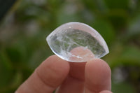 Polished Clear Quartz "Angel Tears" Pendant Pieces x 20 From Madagascar