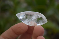 Polished Clear Quartz "Angel Tears" Pendant Pieces x 20 From Madagascar