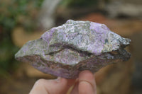 Natural Stichtite & Serpentine Specimens x 6 From Barberton, South Africa