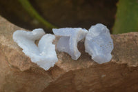 Natural Etched Blue Chalcedony Specimens x 1 Kg Lot From Malawi