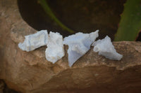 Natural Etched Blue Chalcedony Specimens x 1 Kg Lot From Malawi