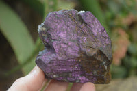 Natural Metallic Purpurite Cobbed Specimens x 6 From Namibia