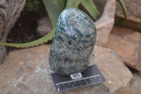 Polished Rare Emerald Mica In Matrix Standing Free Form x 1 From Mutoko, Zimbabwe