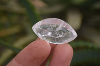 Polished Clear Quartz "Angel Tears" Pendant Pieces x 20 From Madagascar