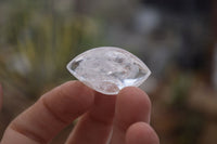 Polished Clear Quartz "Angel Tears" Pendant Pieces x 20 From Madagascar