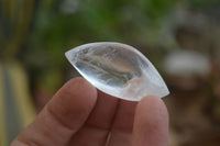 Polished Clear Quartz "Angel Tears" Pendant Pieces x 20 From Madagascar