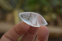 Polished Clear Quartz "Angel Tears" Pendant Pieces x 20 From Madagascar