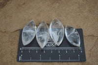 Polished Clear Quartz "Angel Tears" Pendant Pieces x 20 From Madagascar