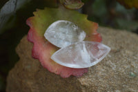 Polished Clear Quartz "Angel Tears" Pendant Pieces x 20 From Madagascar