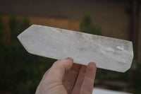 Polished Clear Quartz Crystals x 4 From Madagascar