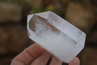 Polished Clear Quartz Crystals x 4 From Madagascar