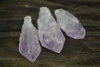 Natural Jacaranda Amethyst Crystals x 35 From Zambia