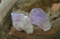 Natural Jacaranda Amethyst Crystals x 35 From Zambia