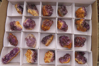 Natural Amethyst Clusters x 20 From Kwaggafontein, South Africa