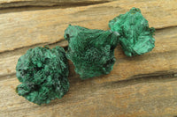 Natural Silky Malachite Specimens x 35 From Kasompe, Congo