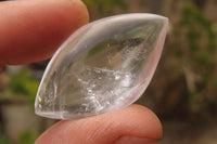 Polished Clear Quartz "Angel Tears" Pendant Pieces x 20 From Madagascar