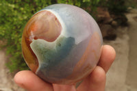 Polished Polychrome Jasper Spheres x 3 From Madagascar