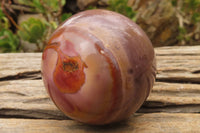 Polished Polychrome Jasper Spheres x 3 From Madagascar