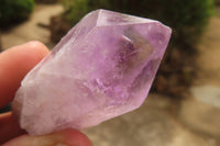 Natural Jacaranda Amethyst Single Crystals x 35 From Zambia