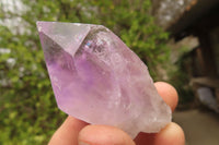 Natural Jacaranda Amethyst Single Crystals x 35 From Zambia