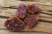 Natural Amethyst Clusters x 12 From Kwaggafontein, South Africa