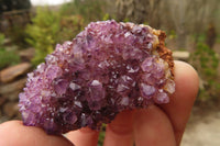 Natural Amethyst Clusters x 12 From Kwaggafontein, South Africa