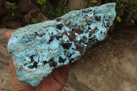 Natural Chrysocolla Dolomite Specimen x 1 From Likasi, Congo