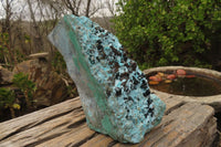 Natural Chrysocolla Dolomite Specimen x 1 From Likasi, Congo