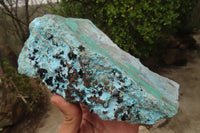 Natural Chrysocolla Dolomite Specimen x 1 From Likasi, Congo