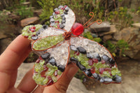 Polished Large Gemstone Butterfly - sold per piece From South Africa