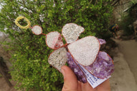 Hand Made Gemstone Granny Angel - sold per piece From South Africa