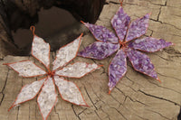 Polished Gemstone Snowflake - sold per piece From South Africa