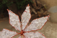 Hand Made Gemstone Snowflake - sold per piece From South Africa