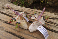 Hand Made Large Gemstone Dragonfly - sold per piece From South Africa