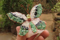 Polished Medium Gemstone Butterfly - sold per piece From South Africa