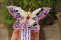 Polished Medium Gemstone Butterfly - sold per piece From South Africa