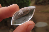 Polished Clear Quartz "Angel Tears" Pendant Pieces x 20 From Madagascar