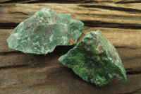 Natural Green Jade Specimens x 24 From Nsaje, Malawi