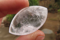 Polished Clear Quartz "Angel Tears" Pendant Pieces x 20 From Madagascar