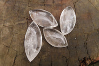 Polished Clear Quartz "Angel Tears" Pendant Pieces x 20 From Madagascar