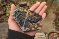 Natural Libethenite Crystals On Dolomite Matrix Specimens x 6 From Shituru, Congo